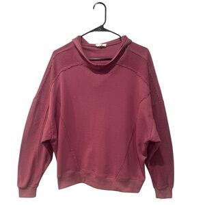 Easel mauve oversized hoodie small